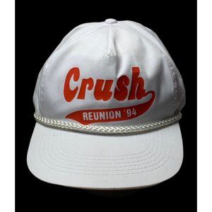 Vintage Capital Caps Crush Reunion '94 White Rope Band Hat Cap